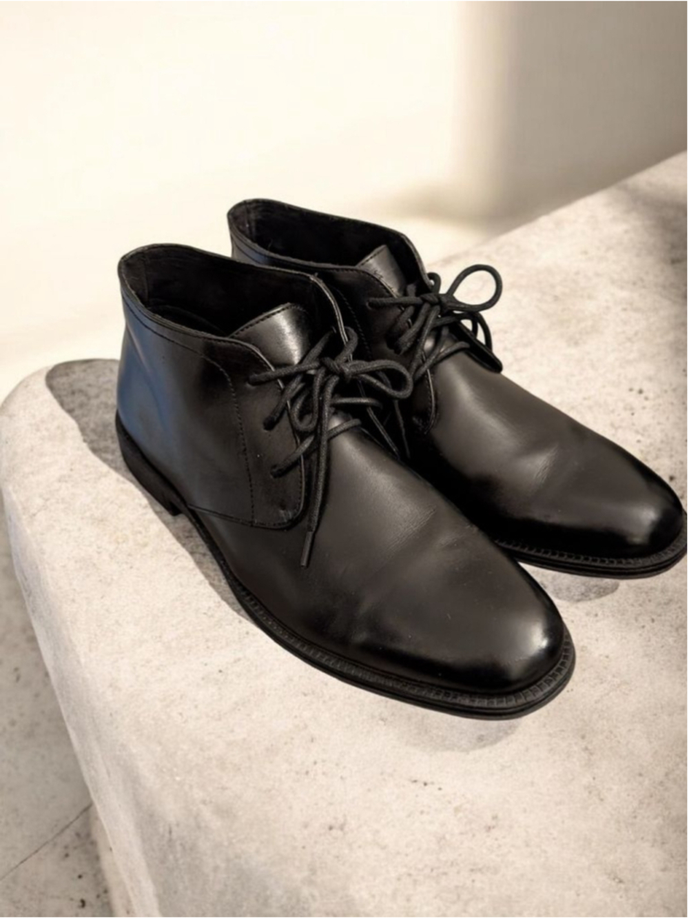 Deer Stags Mens Black Oxford Shoes Size 12M Waterproof
